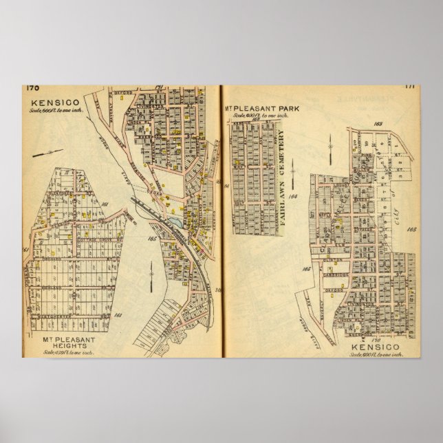 Poster Kensico, Nova Iorque (Frente)