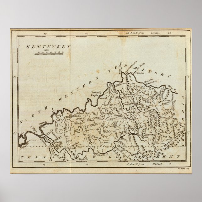 Poster Kentucky (Frente)