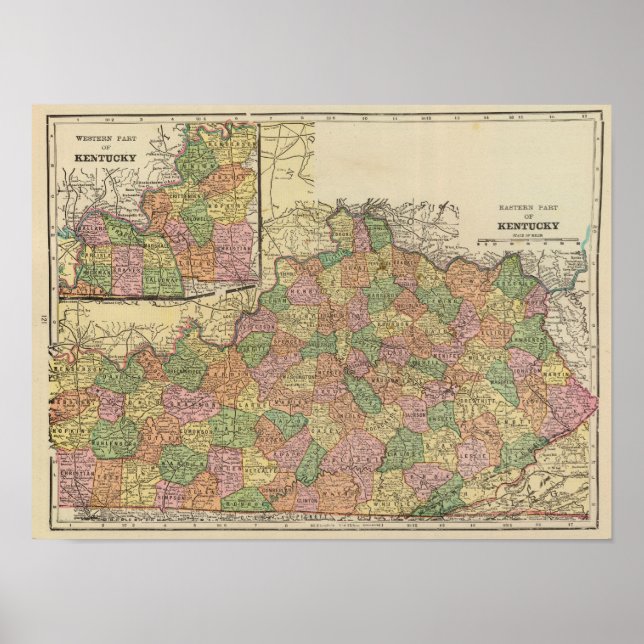 Póster Kentucky 5 (Frente)