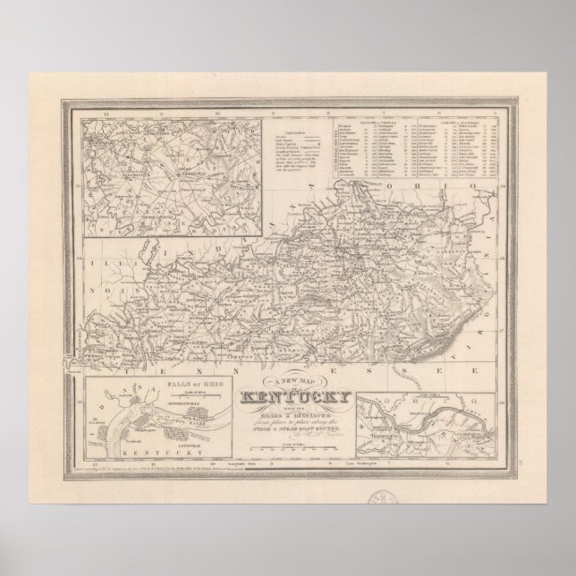 Póster Kentucky 7 (Frente)