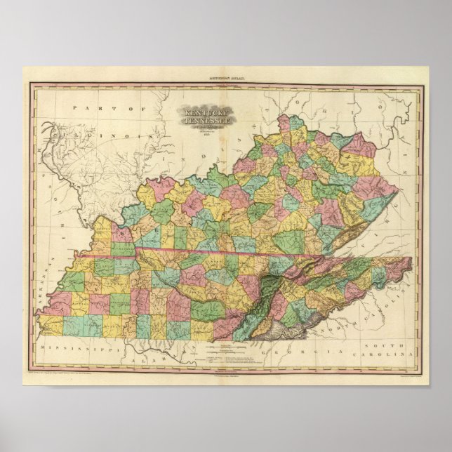 Póster Kentucky e Tennessee 2 (Frente)