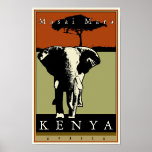 Póster Kenya