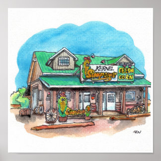 Poster Kernel Simpson's Sweet Corn