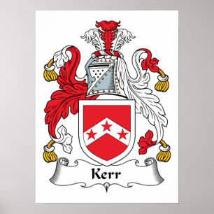 Poster Kerr Family Crest