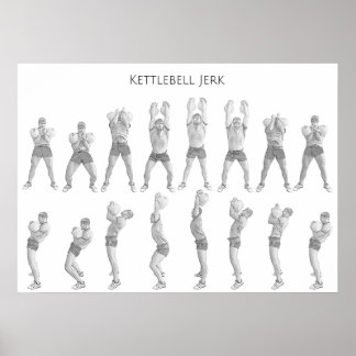Poster Kettlebell Jerk