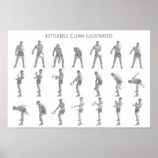 Poster Kettlebell One Arm Clean