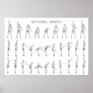 Póster Kettlebell Snatch