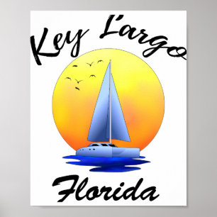 Poster Key Largo Florida Keys