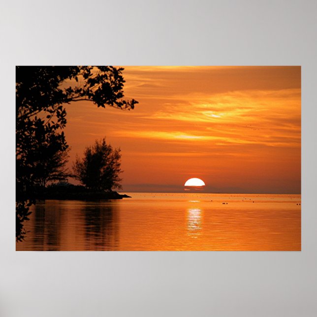 Poster Key West Sunset (Frente)
