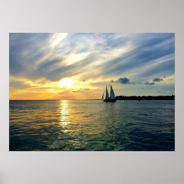 Póster Key West Sunset (Frente)