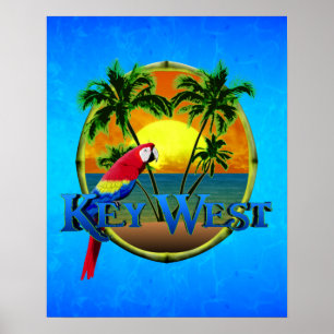 Póster Key West Sunset
