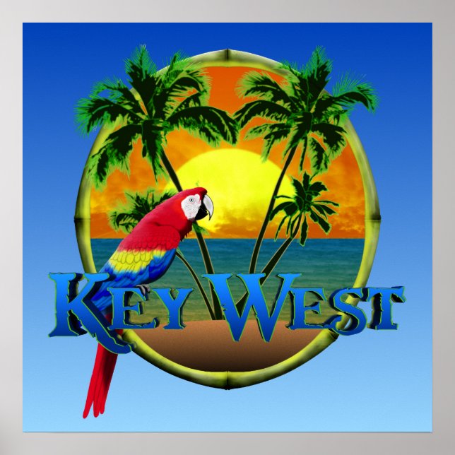 Póster Key West Sunset (Frente)