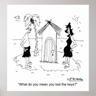 Póster Keys perdidos na Ilha do Deserto