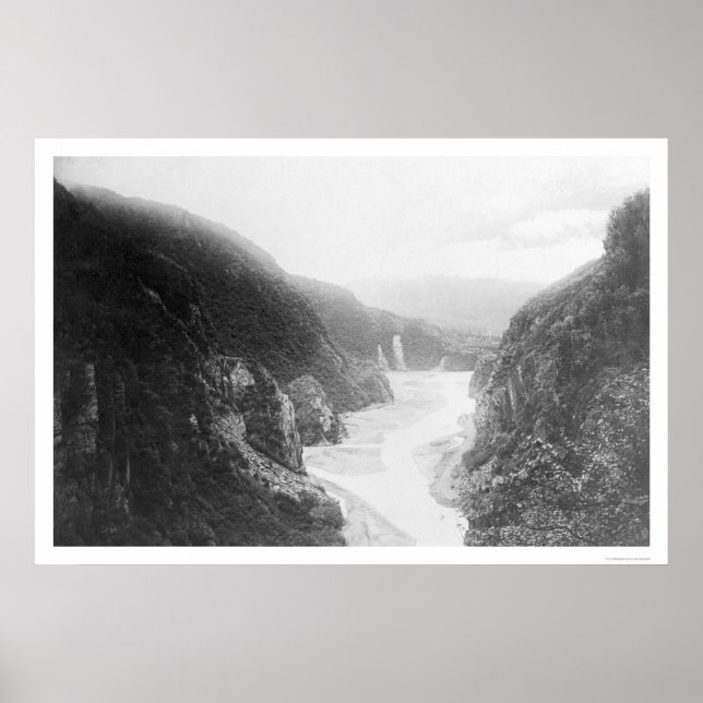 Póster Keystone Canyon Valdez, Alaska 1914 (Frente)