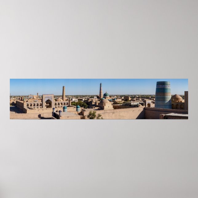 Poster Khiva - Usbequistão (Frente)