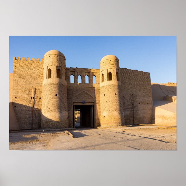 Poster Khiva - Usbequistão (Frente)