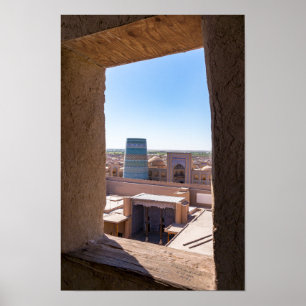 Poster Khiva, Usbequistão - Kalta Minor Minaret