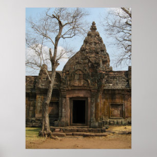 Poster Khmer Castle... Buriram, Isaan, Tailândia