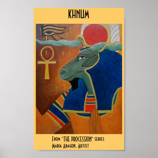 Póster Khnum (Frente)