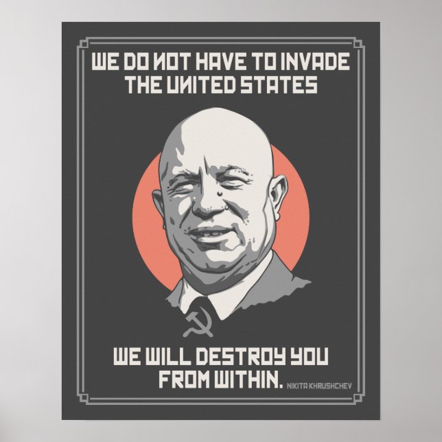 Póster Khrushchev De Dentro (Frente)