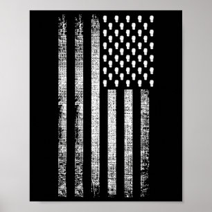 Poster Kickboxing Bandeira Americana