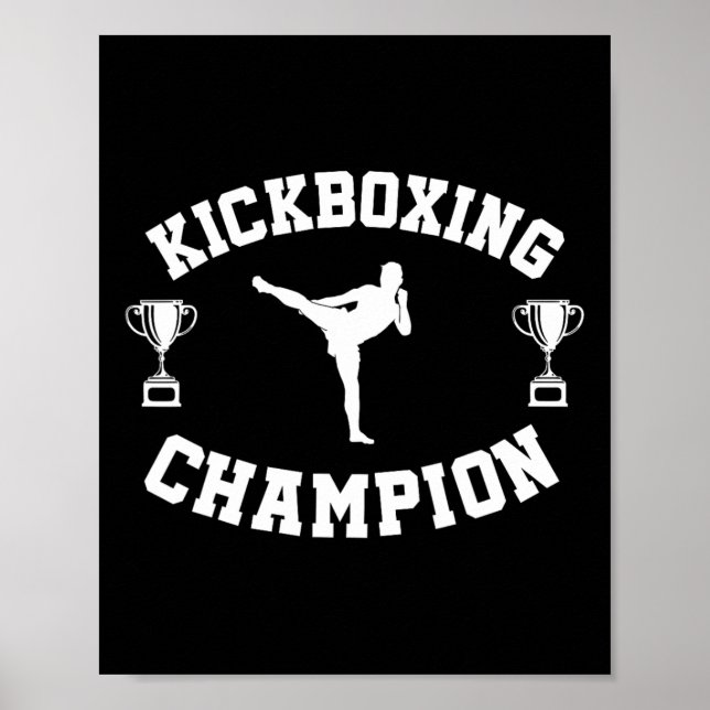 Poster Kickboxing Champion  (Frente)