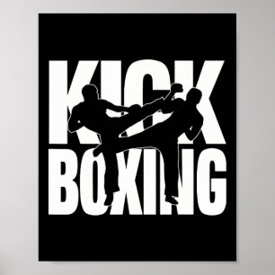 Poster Kickboxing - Dois Homens Fazem Kickboxing Para Kic