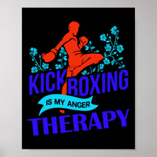 Poster Kickboxing É Minha Luta Contra Artes Marciais Por 