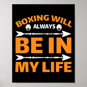 Poster Kickboxing Muay Thai Boxe