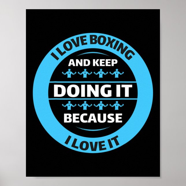 Poster Kickboxing Muay Thai Boxe _2  (Frente)