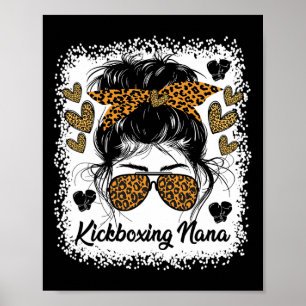 Poster Kickboxing Nana Amantes de Artes Marciais Esportes