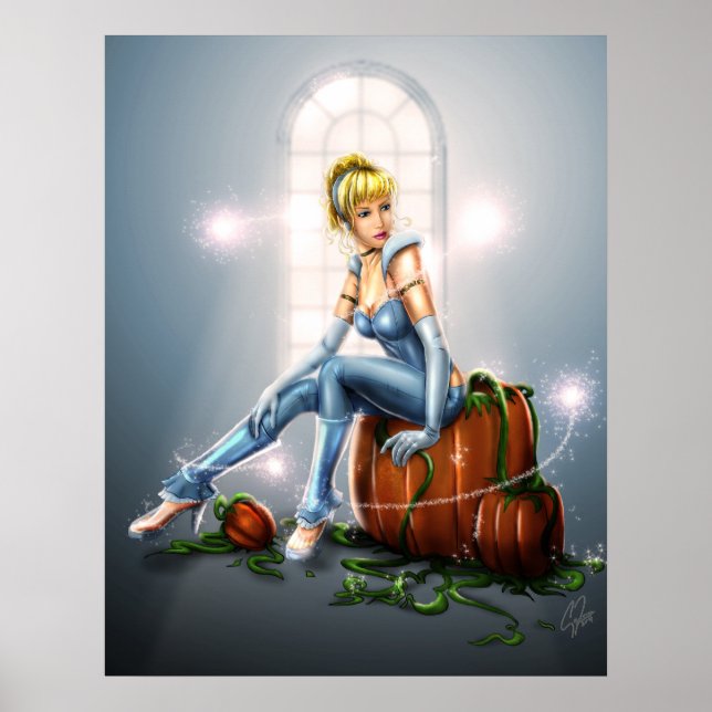 Poster Kicker of Glass (Frente)