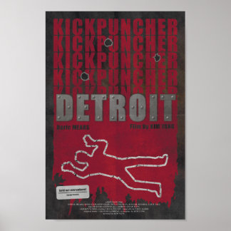 Poster Kickpuncher: Detroit