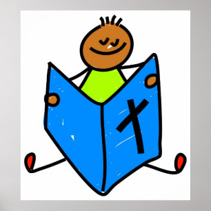Póster Kid bíblia