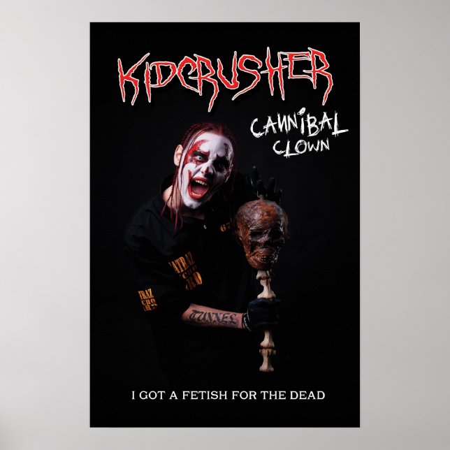 Póster KidCrusher - Cabeça do Morto (Frente)