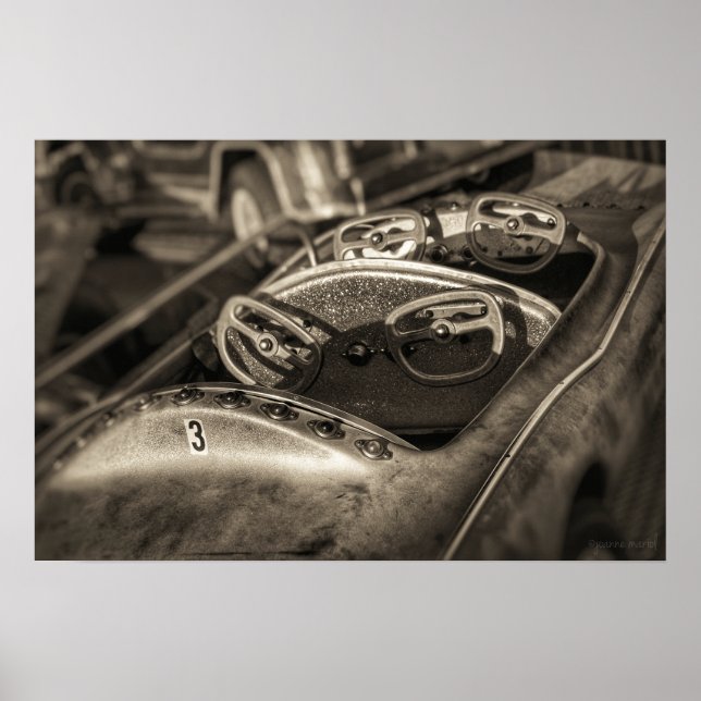 Poster Kiddie Ride na Feira do Condado (Frente)