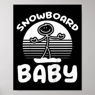 Poster Kids Snowboard Ba