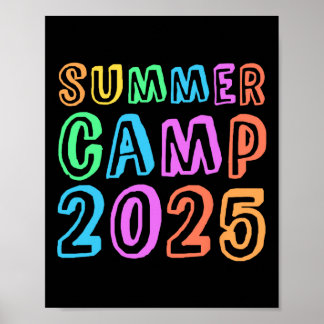 Poster Kids Summer Camp 2025 Camping Director Crew Host C