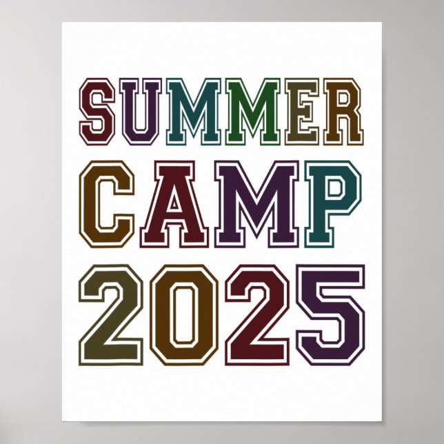 Poster Kids Summer Camp 2025 Teacher Campsite Host Team S (Frente)