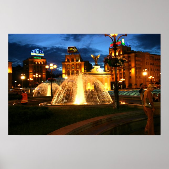 Póster Kiev Nightlife (Frente)