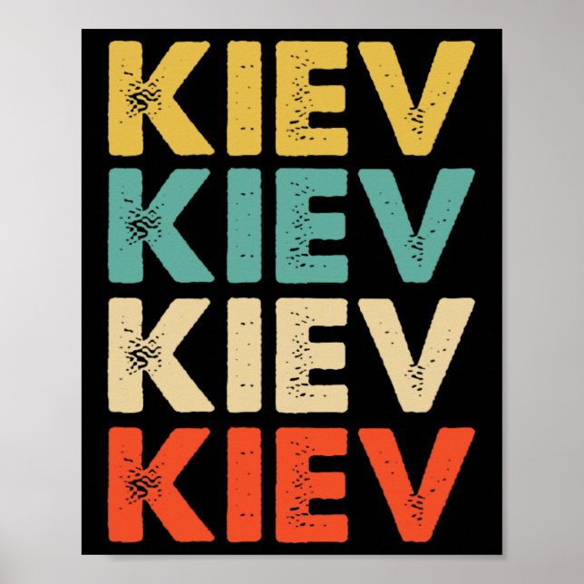 Poster Kiev Ucrânia  (Frente)