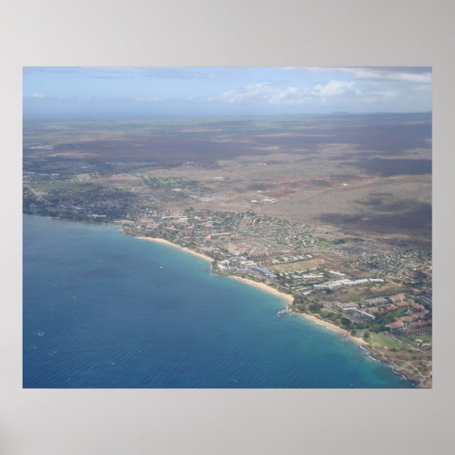 Póster Kihei, Havaí (Ilha Maui) (Frente)