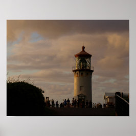 Poster Kilauea Lighthouse Foto em um