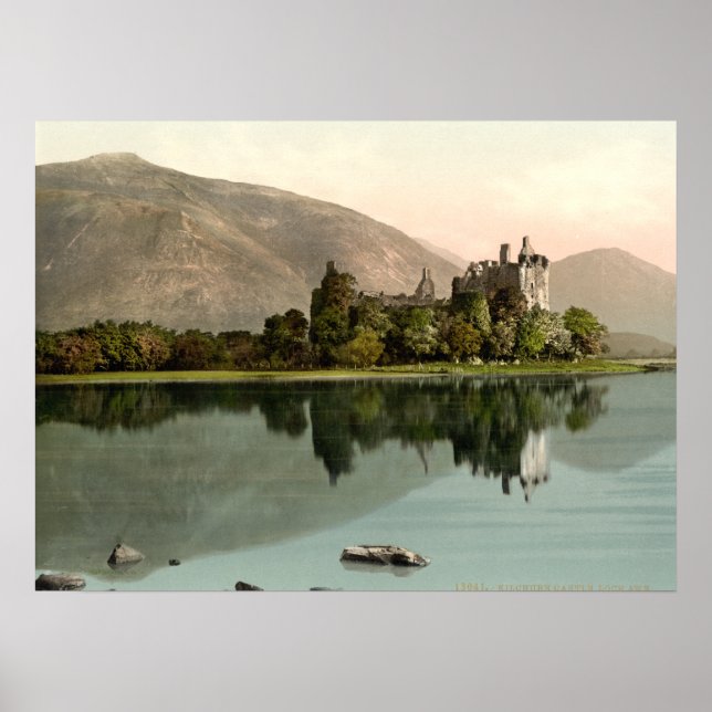 Póster Kilchurn Castle, Argyll and Bute, Escócia (Frente)