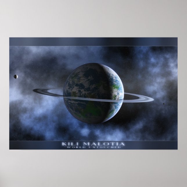 Poster Kili Malotia - Mundo Intacto (Frente)