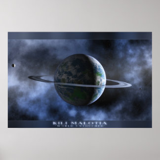 Poster Kili Malotia - Mundo Intocado