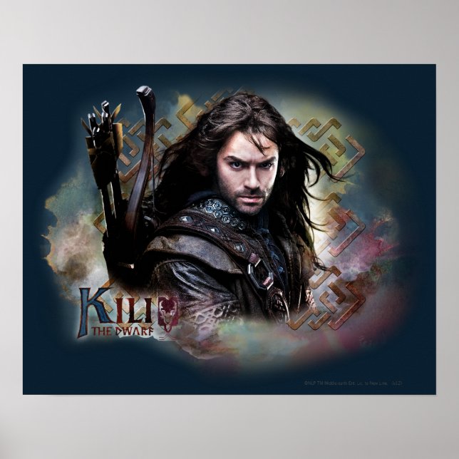 Póster KILI O DWARF™ COM O Nome (Frente)