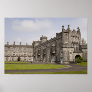 Poster Kilkenny Castle, County Kilkenny, Irlanda.