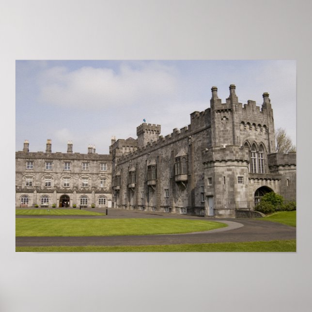 Poster Kilkenny Castle, County Kilkenny, Irlanda. (Frente)