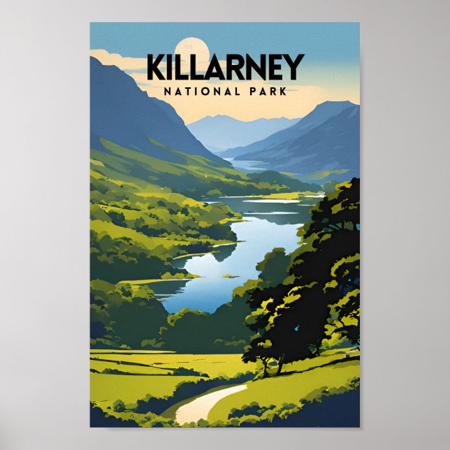 Poster Killarney National Park Viagem PS (Frente)
